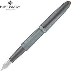 Diplomat Aero Füllfederhalter Mittel 0.8mm Grau...