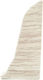Rechter Endkappe PVC Sockelleiste Doellken Slk50 Masala Eiche