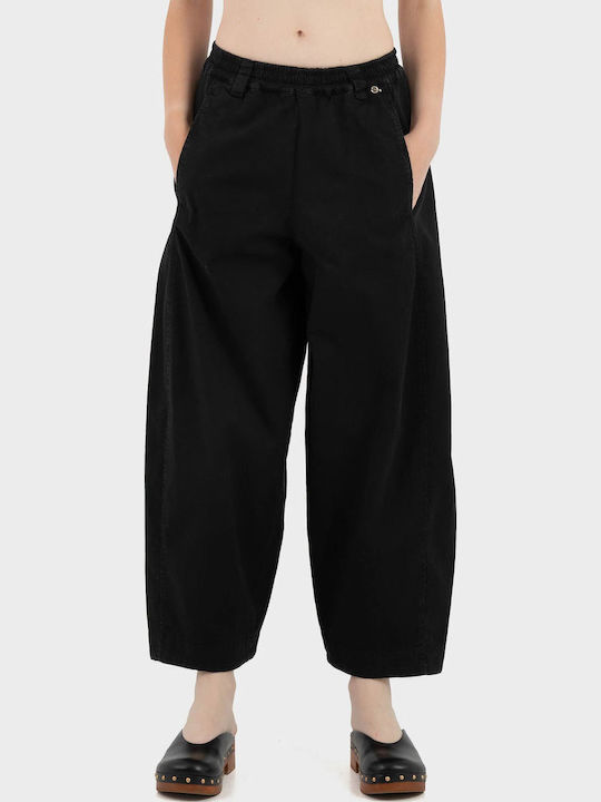 Philia Loft Women's Fabric Trousers Black Philia Loft Women's Fabric Trousers Black