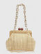 Straw Women's Shoulder Bag Ecru