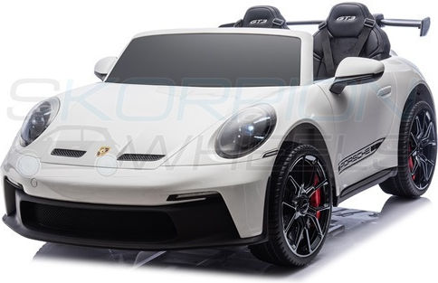 911 Gt3 Original Două Locuri cu Telecomandă Licențiat 24 Volt Alb pentru 3+ Ani