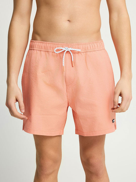Funky Buddha Men's Swimwear Shorts Red