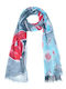 Ble Resort Collection Women's Shawl Light Blue
