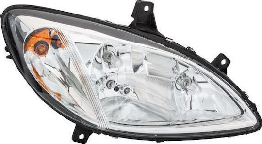 Carro Front Light White Flash E Tyc Suitable Mercedes Vito & Viano 2004-2010 W639 6398200261 Right 1 Piece