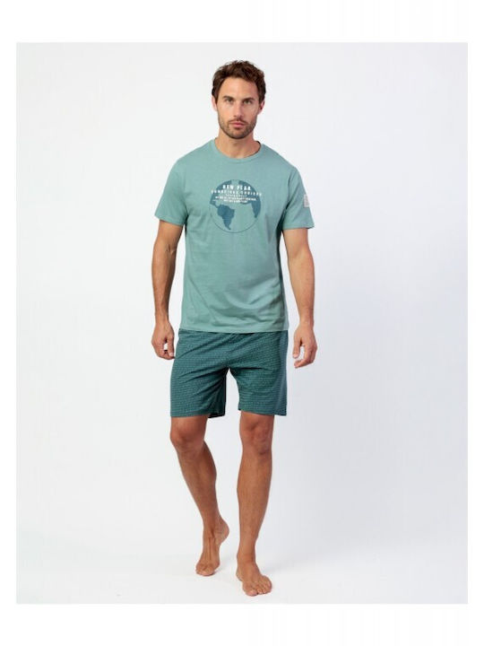 Admas Summer Men's Cotton Pyjama New Plan