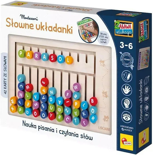 Lisciani Giochi Montessori Εκπαιδευτικό Παιχνίδι Γράμματα & Αριθμοί από Ξύλο