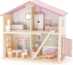 Viga Toys Ξύλινο Κουκλόσπιτο
