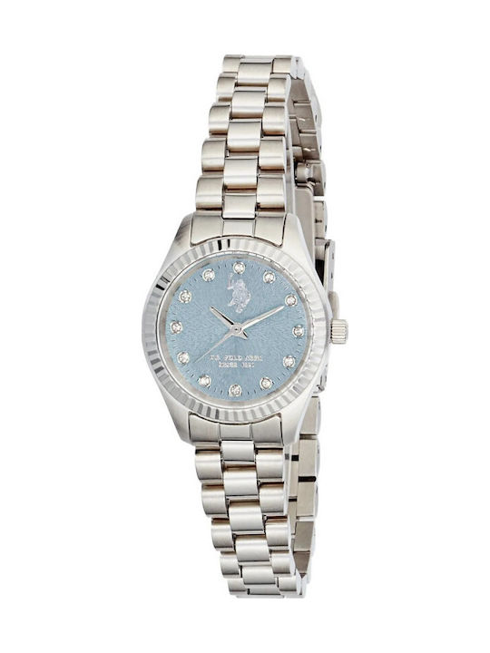 Women's Watch Battery with Silver Stainless Steel Bracelet