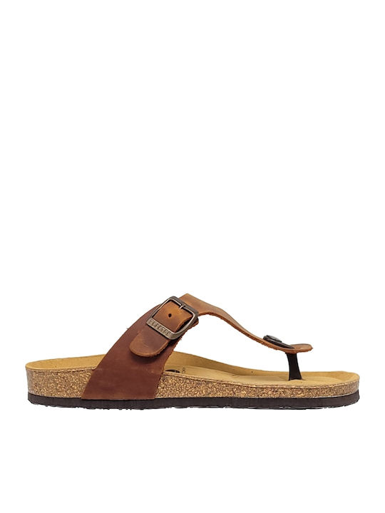 Plakton Leder Flache Damen Sandalen Anatomisch ...