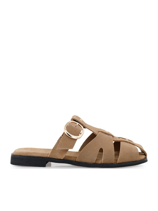 Exe Women's Beige Flat Sandals