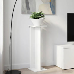 vidaXL Ανθοστήλη Ξύλινη Λευκή 25x25.5x80.5εκ.