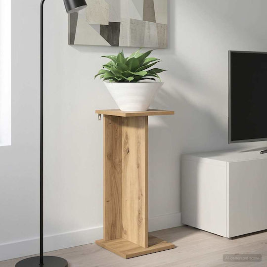 vidaXL Wooden Green Plant Tower 25x25.5x60.5 cm