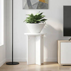 vidaXL Ανθοστήλες Ξύλινες Λευκές 29.5x29.5x40εκ...