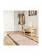 vidaXL Marsa Non-Slip Rectangular Black Rug 100x350cm