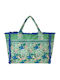 Ble Resort Collection Fabric Green Beach Bag