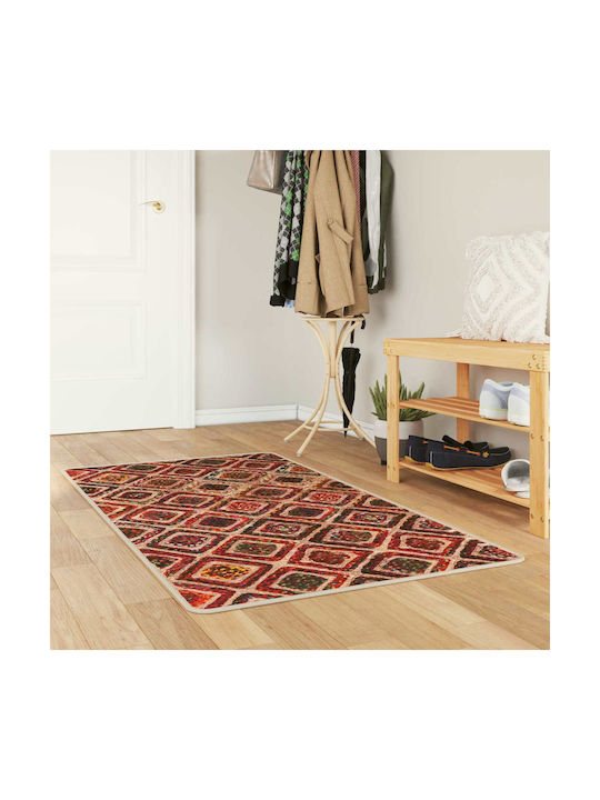 vidaXL Marsa Non-Slip Rug Rectangular Multicolour 100x150cm