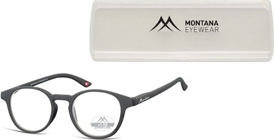 Montana Eyewear Mr52 Γυαλιά Πρεσβυωπίας +2.00 σε Μαύρο χρώμα