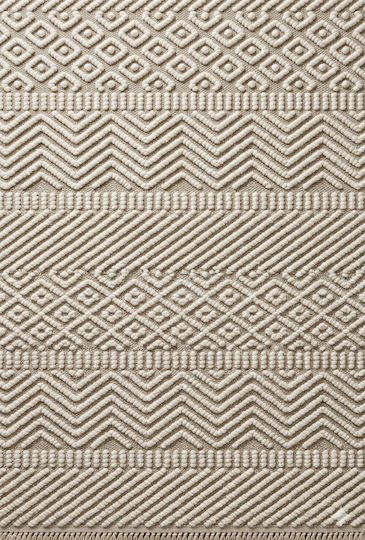 Klonaras Giardino 47 Χαλί Ορθογώνιο Beige 66x140cm