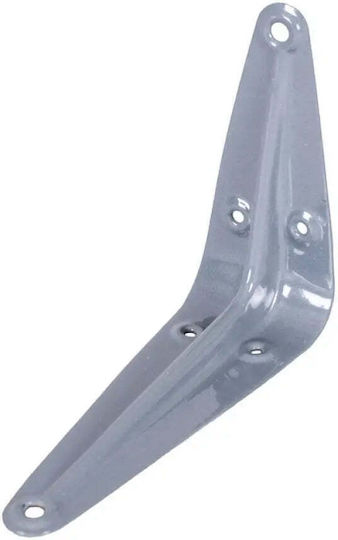 Amig Eckregal aus Metall in Weißer Farbe