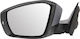 Carro Electric Heated Electric Folding Painted Mirror with Signal & Safety Light 9 Pin A Quality Aspherical Glass Suitable for Vw T-roc 2017-2022 A11/d11 2ga857507aa Left 1 Pc