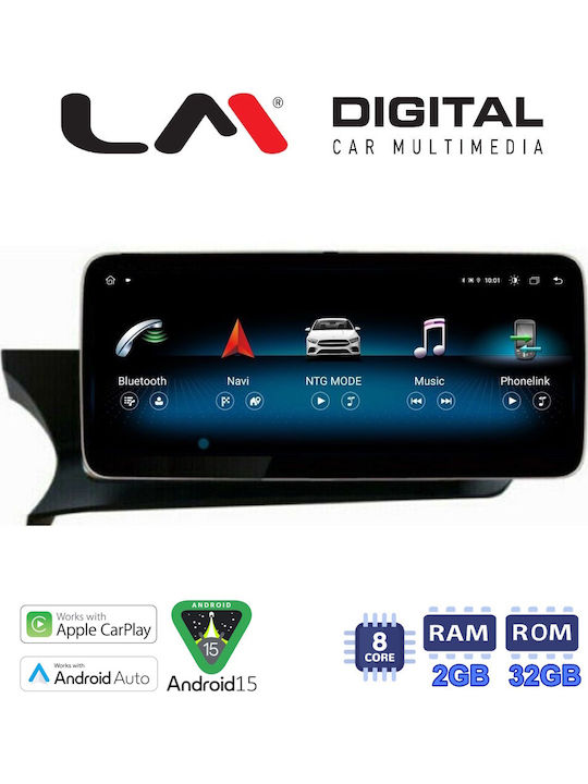 Lm Digital Lm Kh2 824 Ntg45 Auto-Monitor OEM Multimedia auf dem Dashboard Mercedes C Klasse W204 2011 > 2014 Carplay Androidauto Bt GPS WiFi GPRS