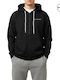 Sweatshirt mit Kapuze Schwarz