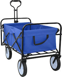 vidaXL System for Lifting / Pulling Equipment Collapsible for Load Capacity up to 200kg in Blue Colour