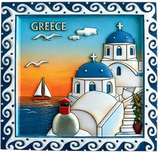 Reise Magnetset Souvenir 12 Stück Griechenland 678508