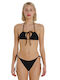Set Bikini Dreieck mit Abnehmbare Verstärkung & Brasilien Schwarz 261.EW571.17-Schwarz