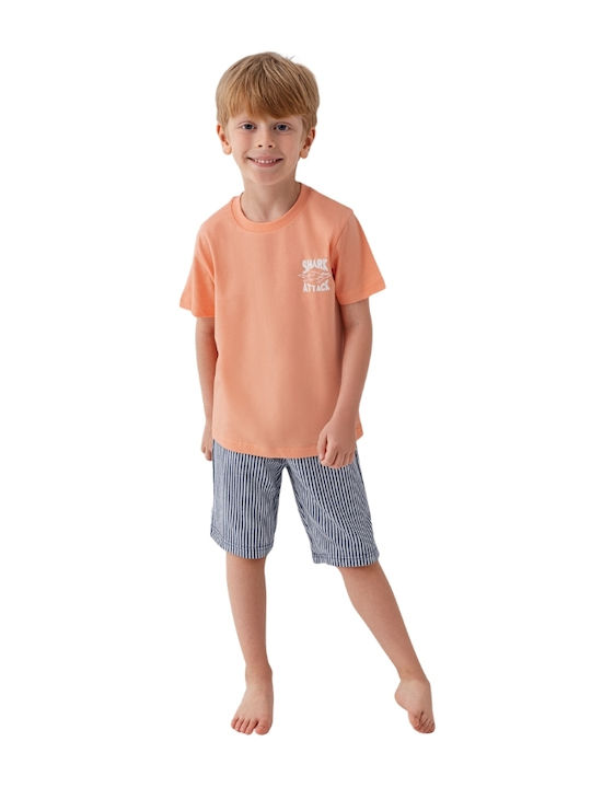 Arnetta Kinder-Nachtwäsche Sommer Orange Arnetta Kinder-Nachtwäsche Sommer Orange