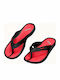 Men's Red Flip Flops