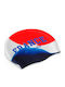 Turbo Σκουφάκι Κολύμβησης Σιλικόνης Marbel France Turbo Blue Red