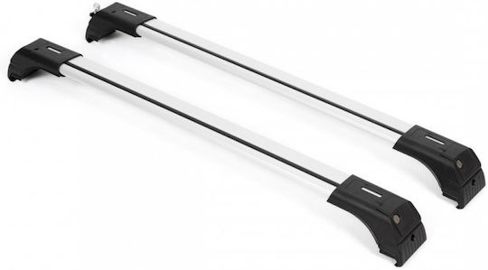 Μπάρες Οροφής Αλουμινίου για BMW X5 2006-2013 (Σετ με πόδια)