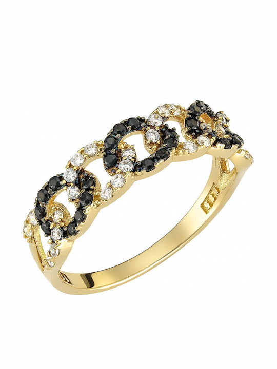 Ioannis Kosmima Women's Ring From 14K Gold MSD-10245Y