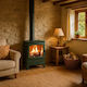 Charnwood Aire 7 Low Stand Steel Wood Stove 7kW...