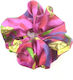 Emmanuelle Silk Pink Lemonade Scrunchy