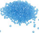 Perlen & Pailletten Kristalle 10mm 500g Blau