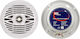 Set Difuzoare Marine KDX Audio 165 6.5" cu 30W RMS Albe