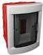 Apartment Eingebauter Sicherungskasten 2 Module Viko Von Panasonic Transparente Tür