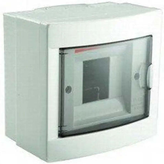 Apartment Panel Surface Mount 4 Modules Viko By Panasonic Transparent Door