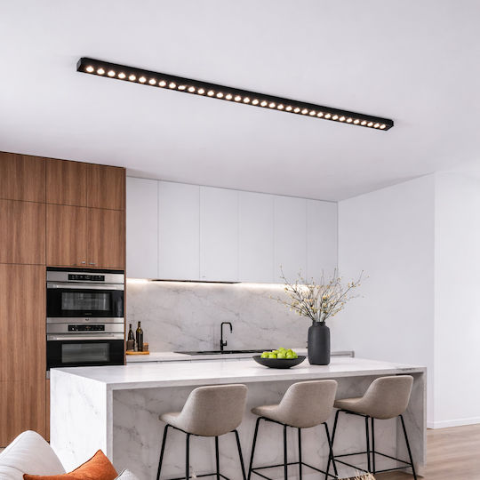 Alista Home LED Iluminare Liniară Comercială Plafon 48W Alb Natural M6.5xA3.5xÎ120cm