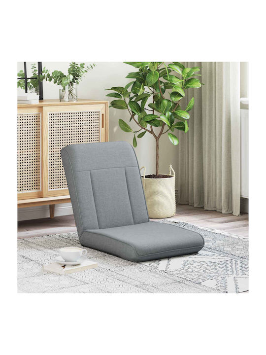 Vielseitiger Sitzsack Pouf Offenes Grau 50x73x60cm