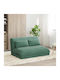 Multifunctional Bean Bag Sofa Light Blue 110x82x55cm