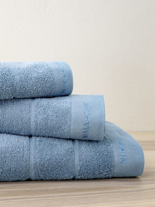 Nima Bath Towel Set 3 pcs Essence Essence Blue ...