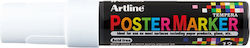 Artline Marker Permanent Poster Alb 12mm