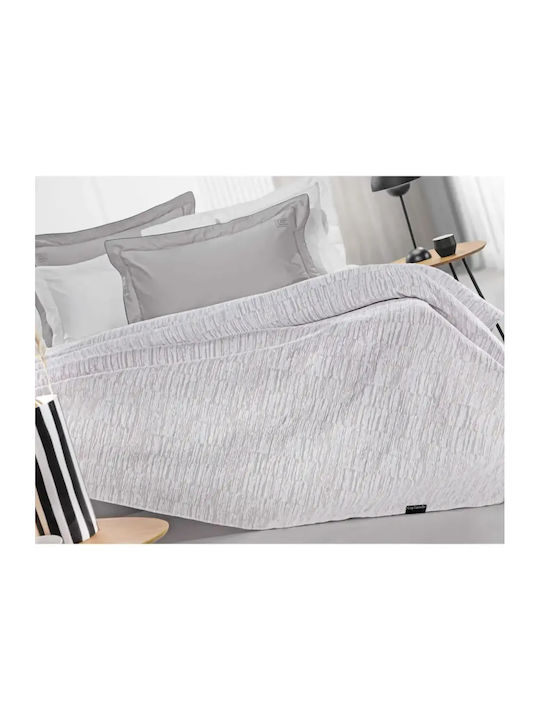 Guy Laroche Diana Piqué Decke King Size 260x250cm Rauch