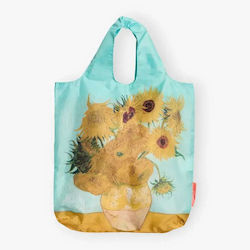 Cedon Επαναχρησιμοποιούμενη Τσάντα Easy Art Shopper Bag Van Gogh Sunflowers