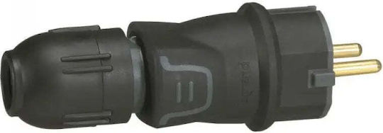 Steckdose Lgr 50340 2p+t 16a Ip44 250v Legrand Schwarze