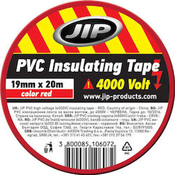 Pvc Insulation Tape Jip Red 20 M