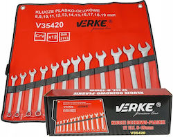 Combination Wrenches 12 Pieces 8-19mm V35420 Verke